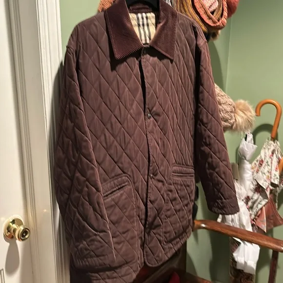 Burberry Jackets Coats Mens Burberry Quilted Barn Jacket